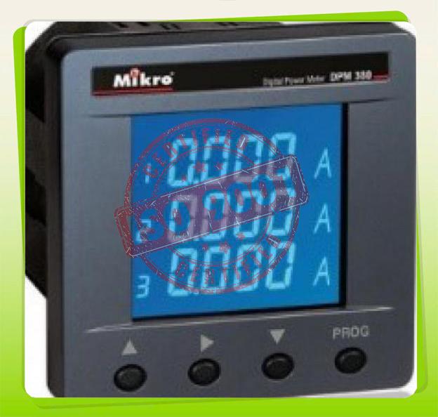 DIGITAL POWER METER  ĐỒNG HỒ ĐO CÔNG SUẤT ĐA NĂNG DPM380–415AD 