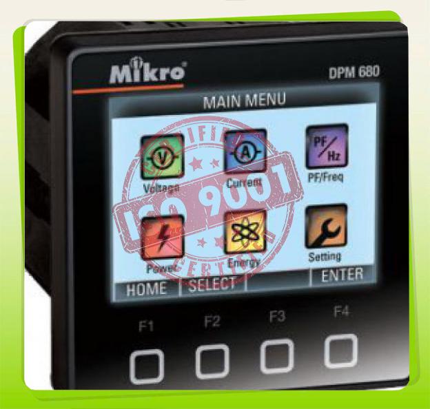 Đồng hồ giám sát năng lượng - DPM680 