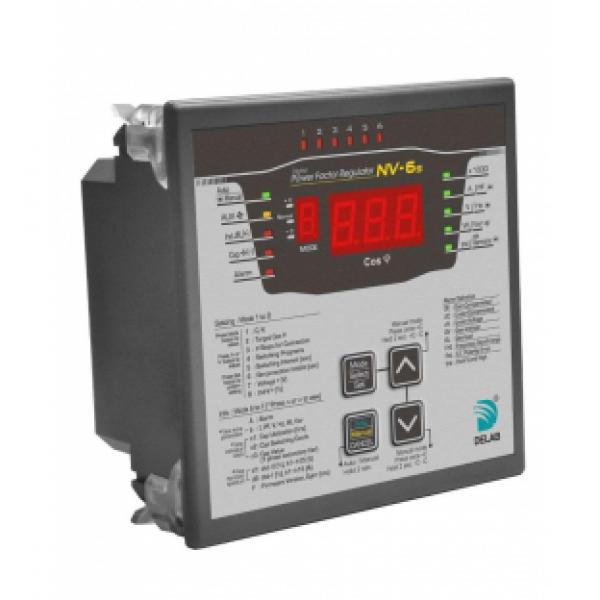 Bộ Điều Khiển Tụ Bù Tự Động DELAB 6 Cấp NV6S