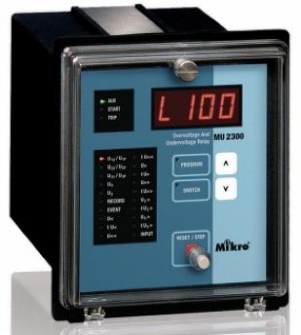 RELAY BẢO VỆ ĐIỆN ÁP – VOLTAGE RELAY MU 2300-240AD (27, 47, 59 , 60)
